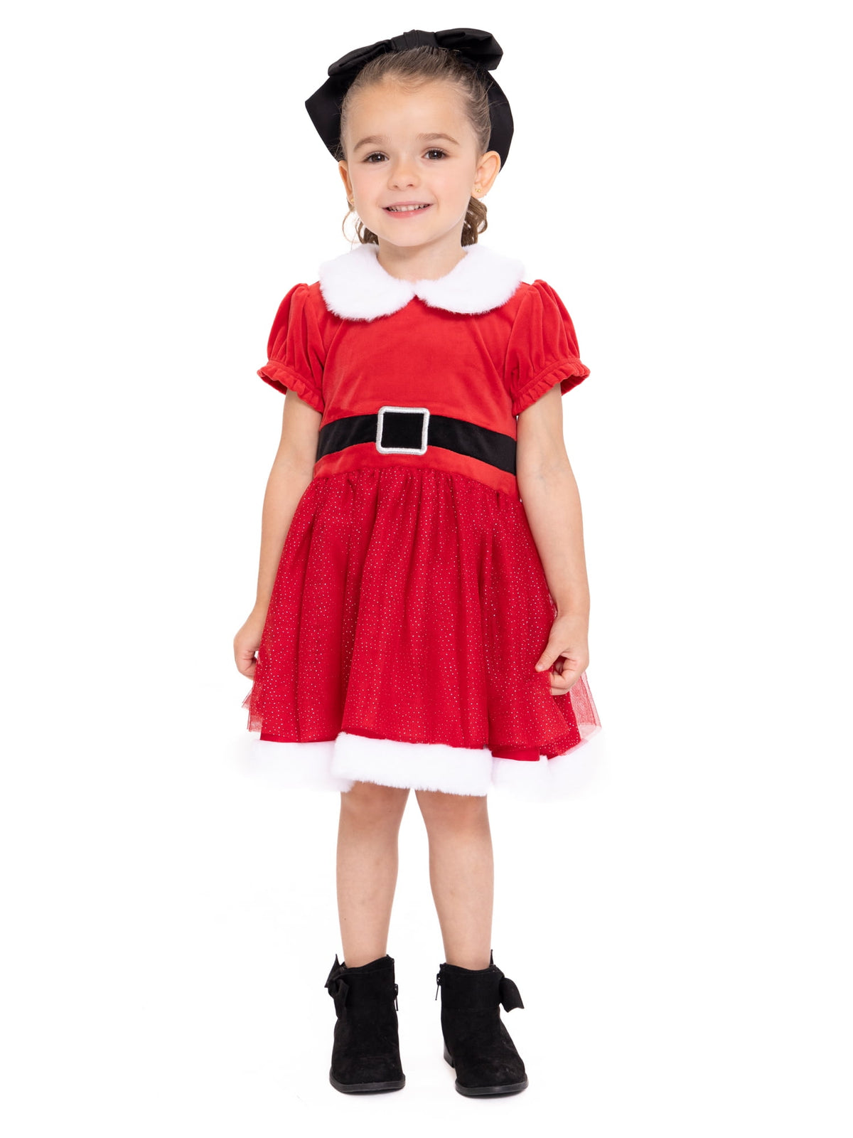 Toddler Girl Elf Velour Cosplay Dress, Sizes 12M-5T