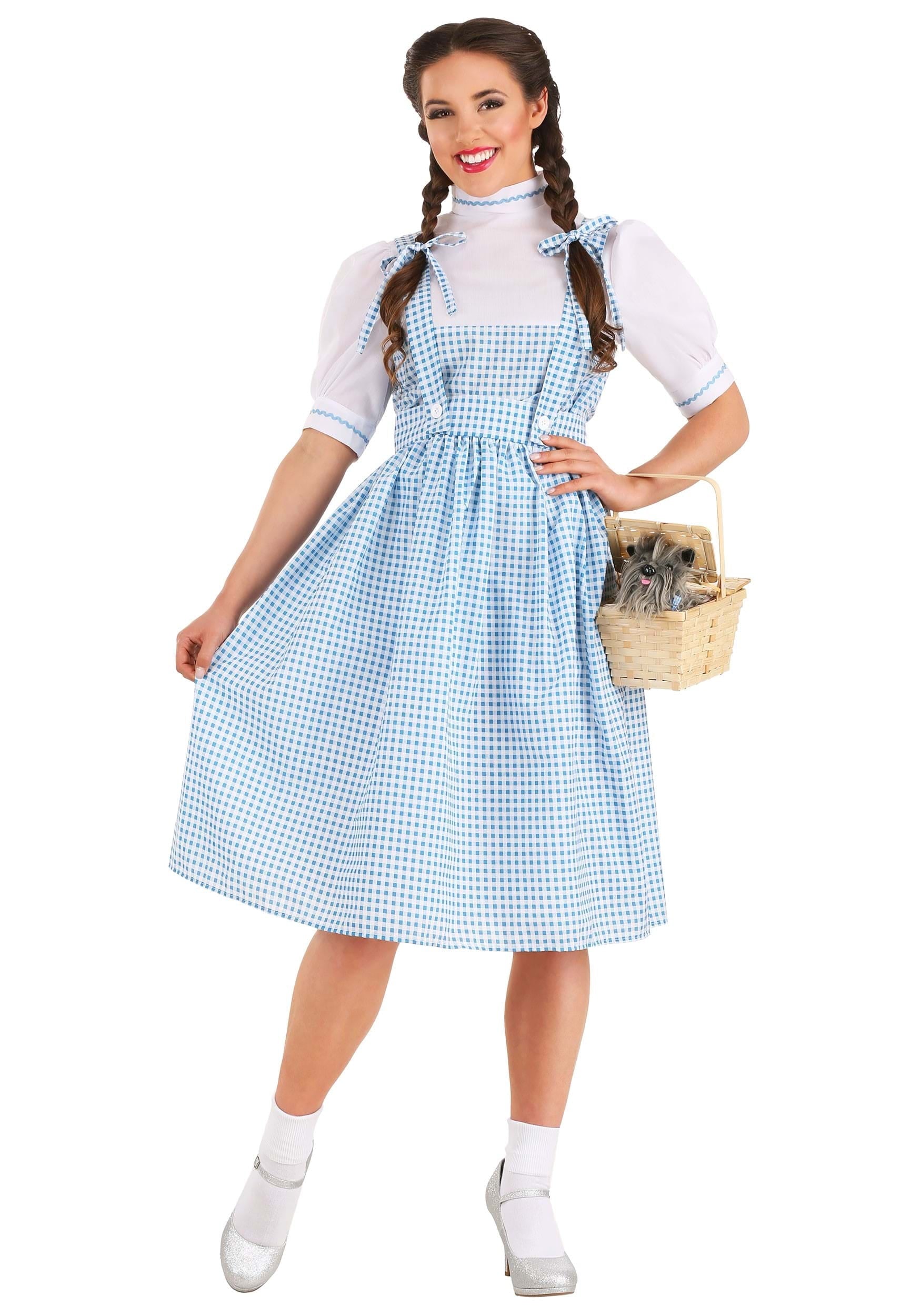Kansas Girl Long Dress Costume For Women