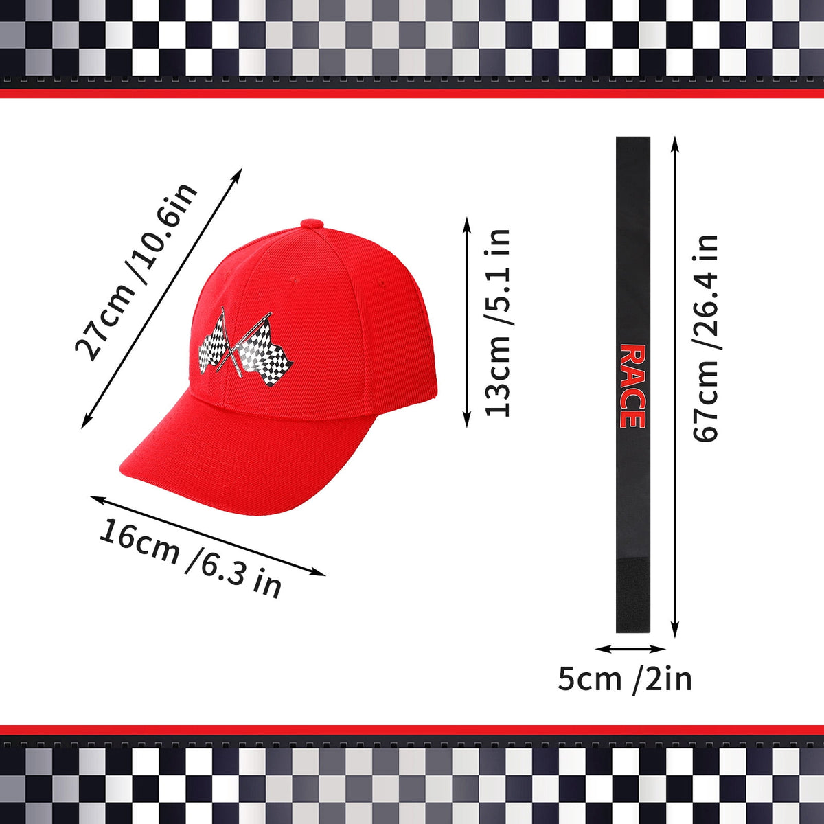 Race Car Driver Costume Boys Kids Racer Jumpsuit Outfits with Car Cap for Halloween Dress Up