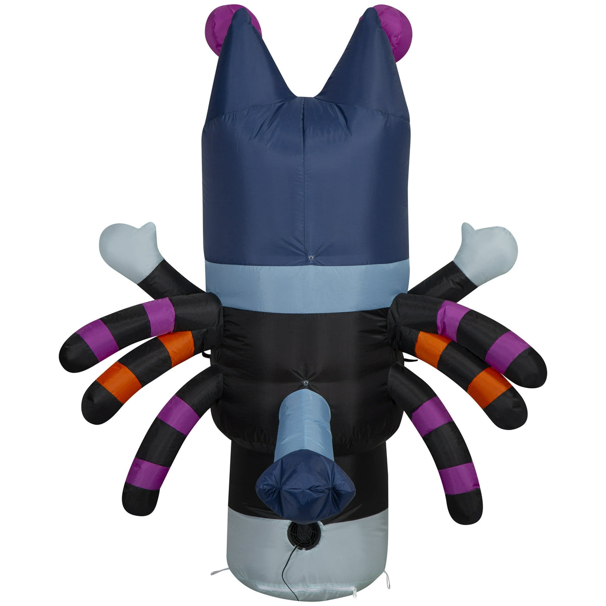 Halloween Airblown Yard Inflatables Bluey in Spider and Bingo as Witch