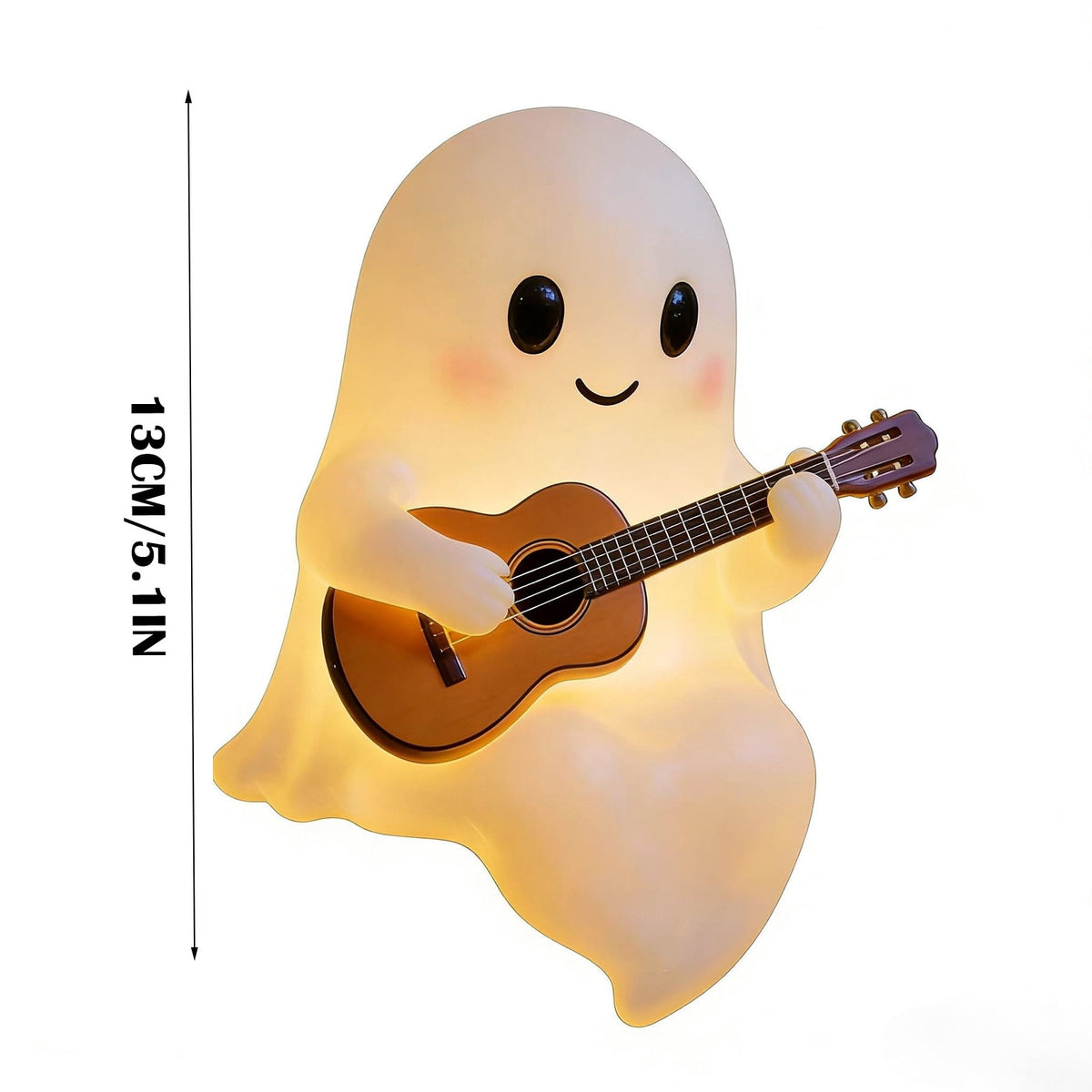 YZEGDCH Halloween 3D Ghost Campfire Flickering Night Light 2 Funny Roasting Marshmallows at Campfire LED Electric Faux Flameless Campfire Nightlight Funny Halloween Decor