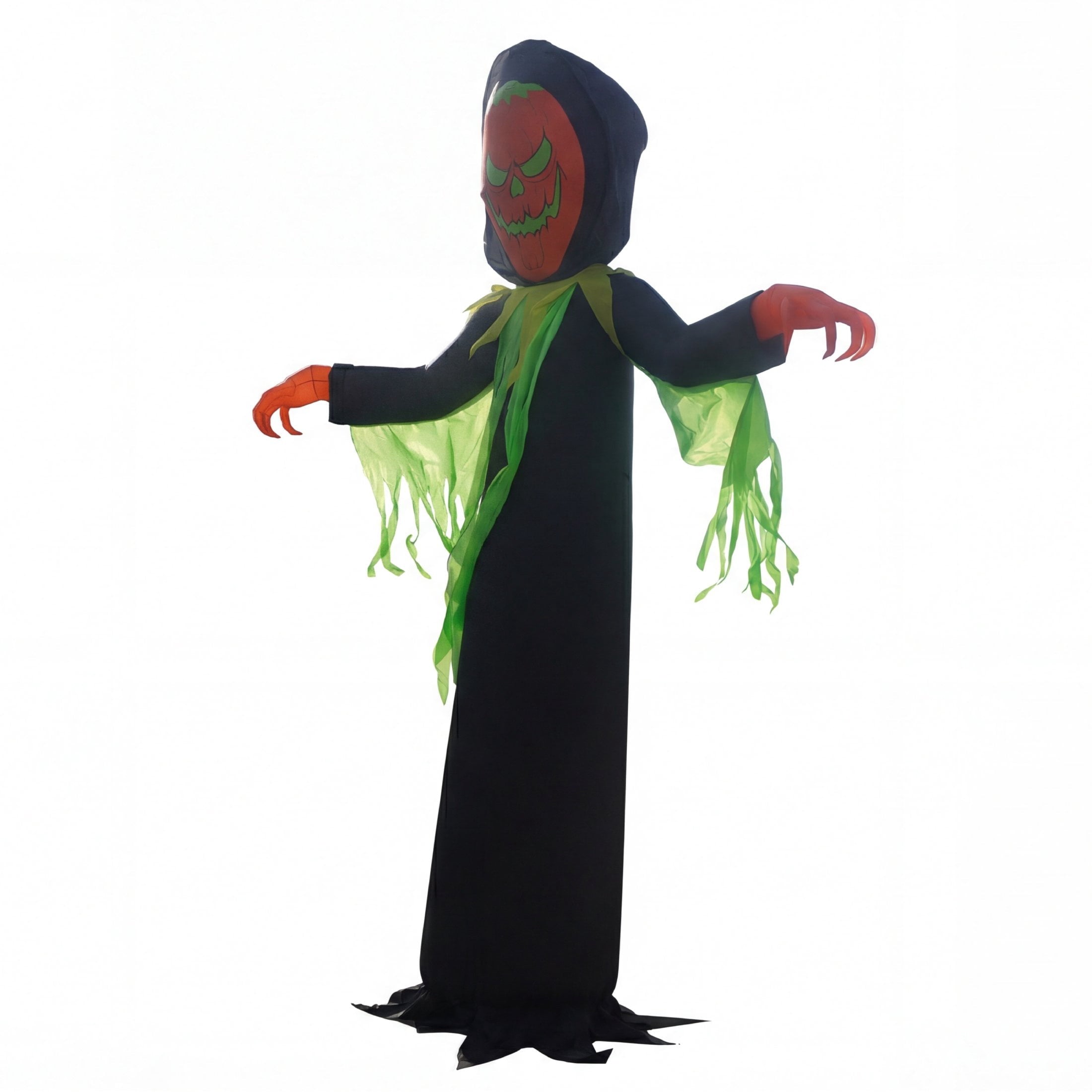 20 ft LED Inferno Pumpkin Reaper Halloween Inflatable
