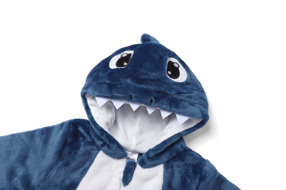 Baby White Cow Green Dinosaur Blue Shark Costumes Toddler Outfit Infants Romper
