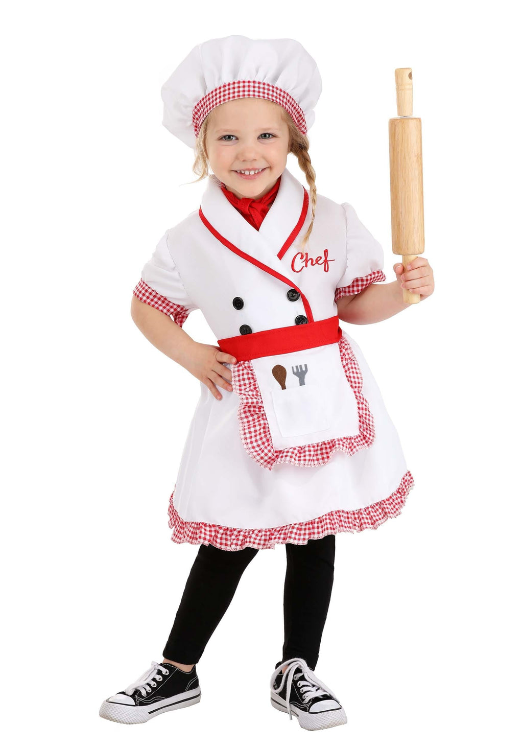 Girl's Toddler Fresh Chef Costume