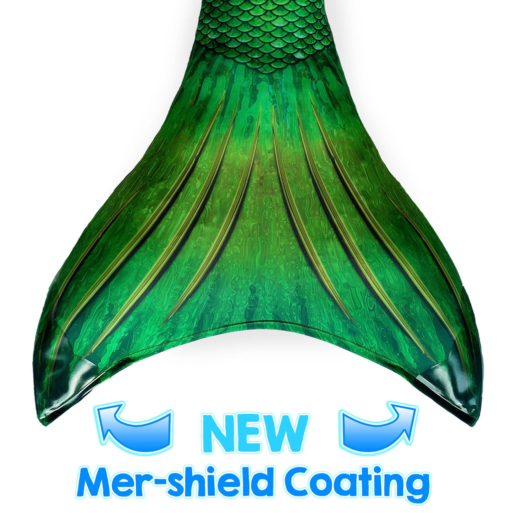 Sun Tail Mermaid Blue Lagoon Tail Skin, Size Child Extra Large (Monofin Not included) for Girls