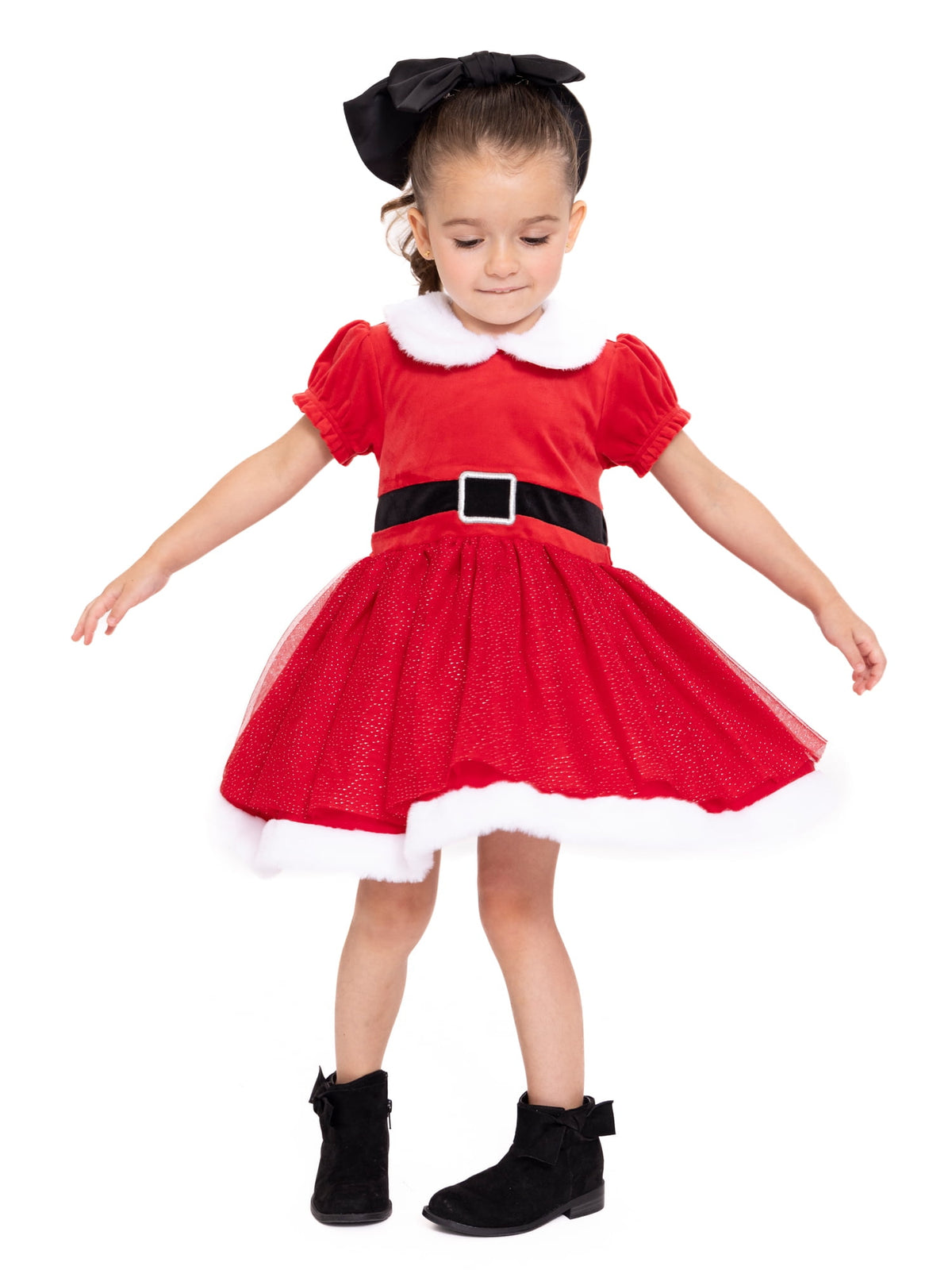 Toddler Girl Elf Velour Cosplay Dress, Sizes 12M-5T