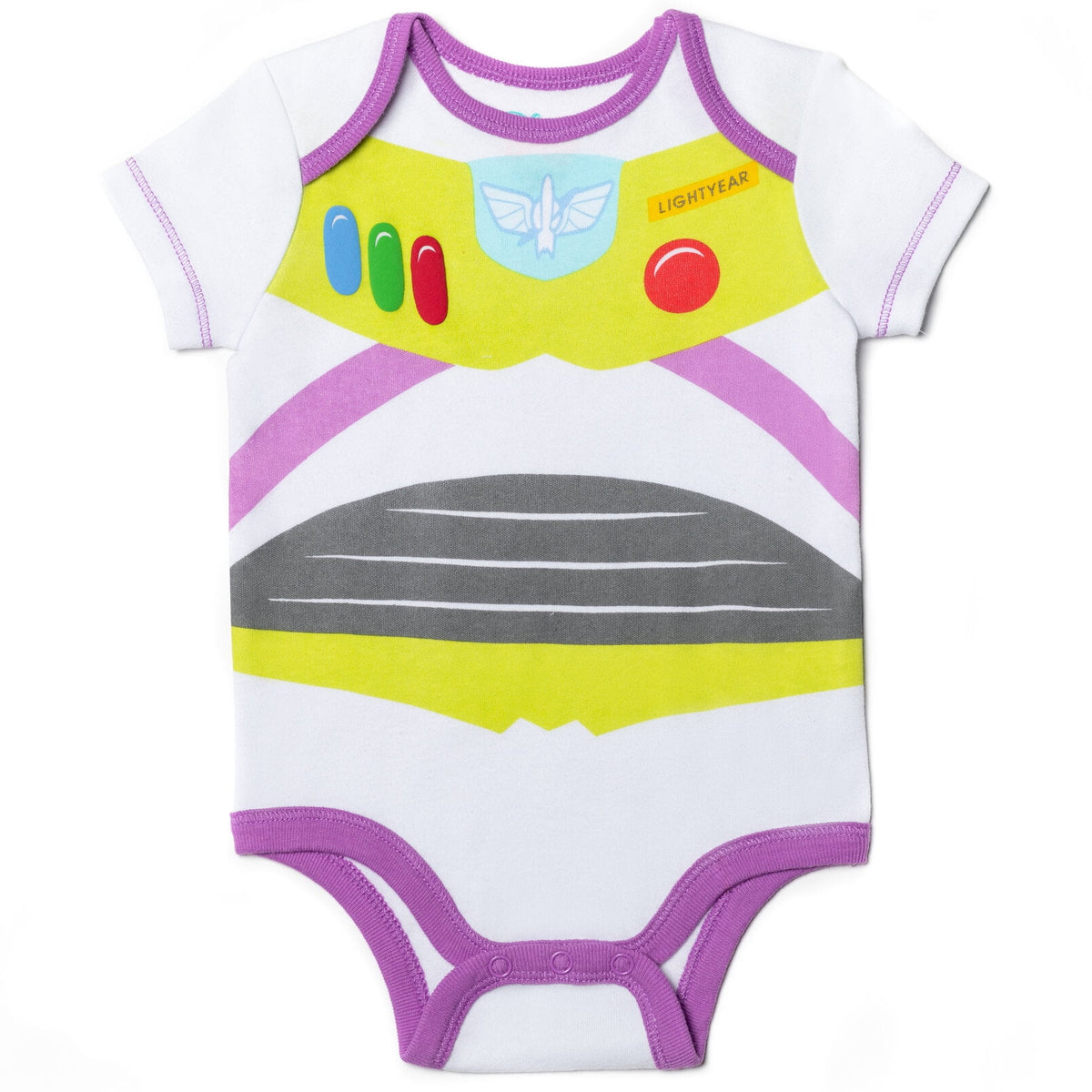 Disney Winnie the Pooh Baby Boy or Girl 2-Piece Cosplay Bodysuit and Hat Set Light Blue Eeyore