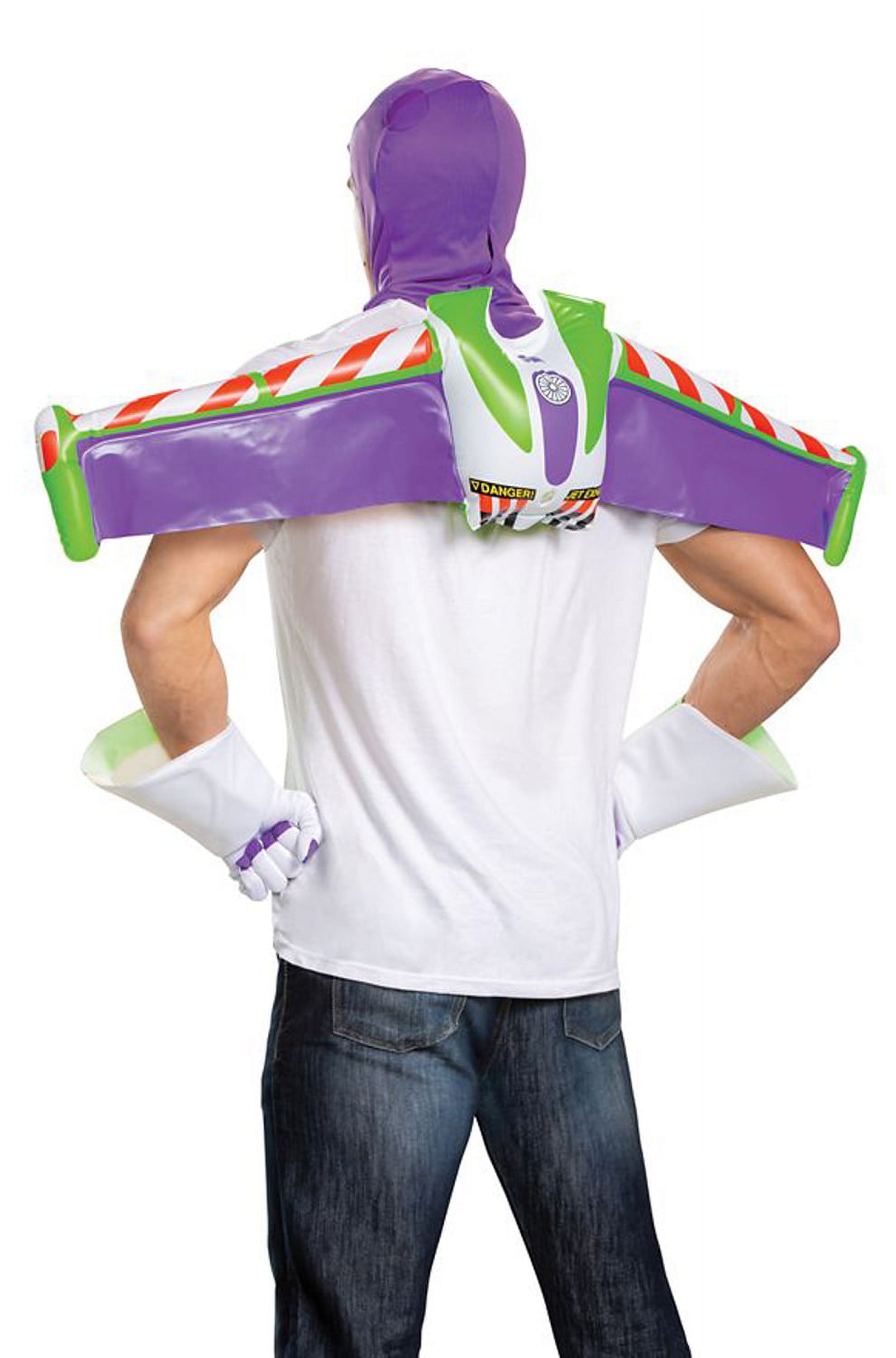 Costumes For All Occasions Toy Story Buzz Lightyear Men's Halloween Fancy-Dress Costume for Adult, Regular Standard