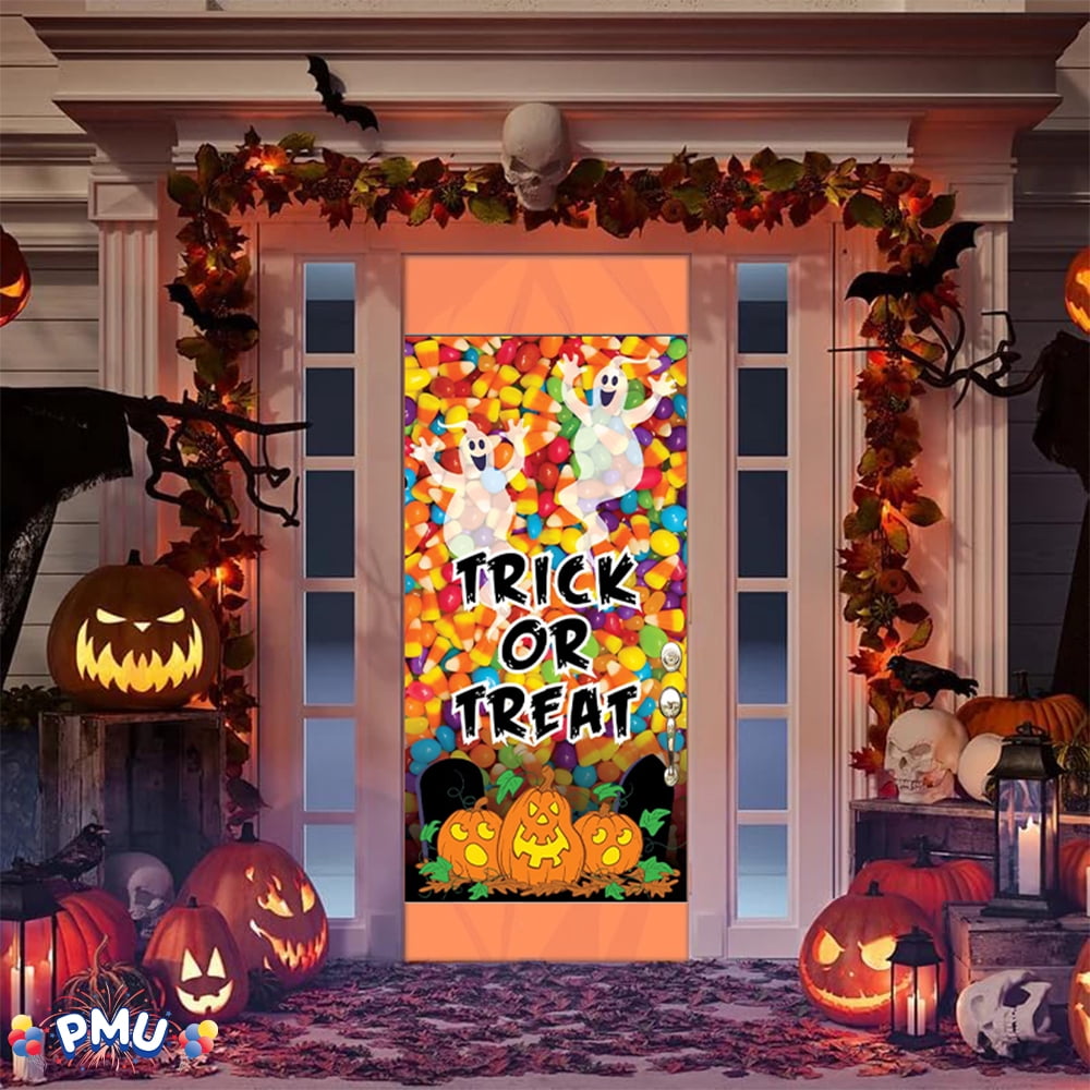 PMU Halloween Microwave Door Decoration 12in x 24in (1/pkg) Pkg/1
