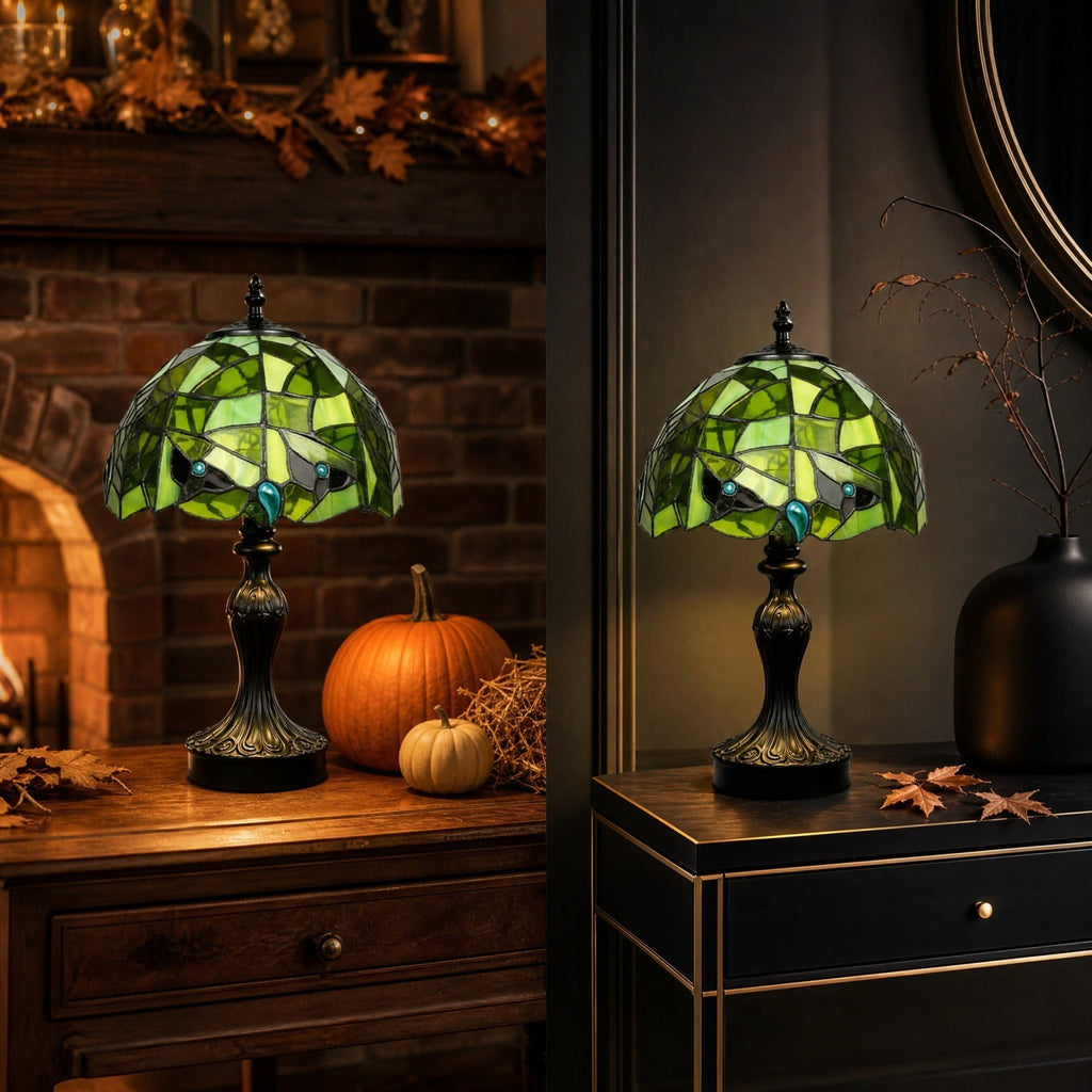 Halloween Decor Witch Hat Lamp, LED Halloween Night Light, Halloween Decorations Indoor, Witchy Decor for Shelf Mantel Table, Gothic Home Decoration