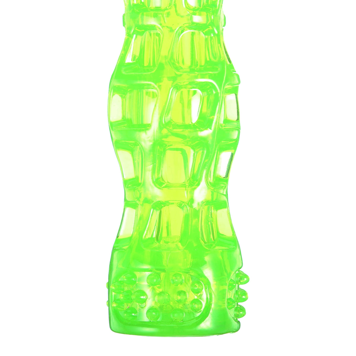 Hyper Pet Dura-Squeaks Durable Non-Toxic TPR Bouncing Super Squeaky Dog Toy, Stick, Green