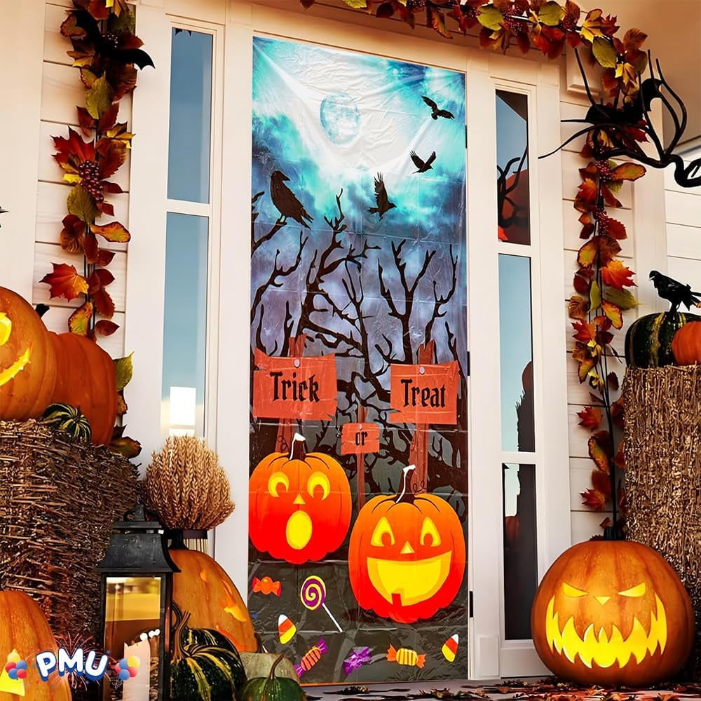 PMU Halloween Microwave Door Decoration 12in x 24in (1/pkg) Pkg/1