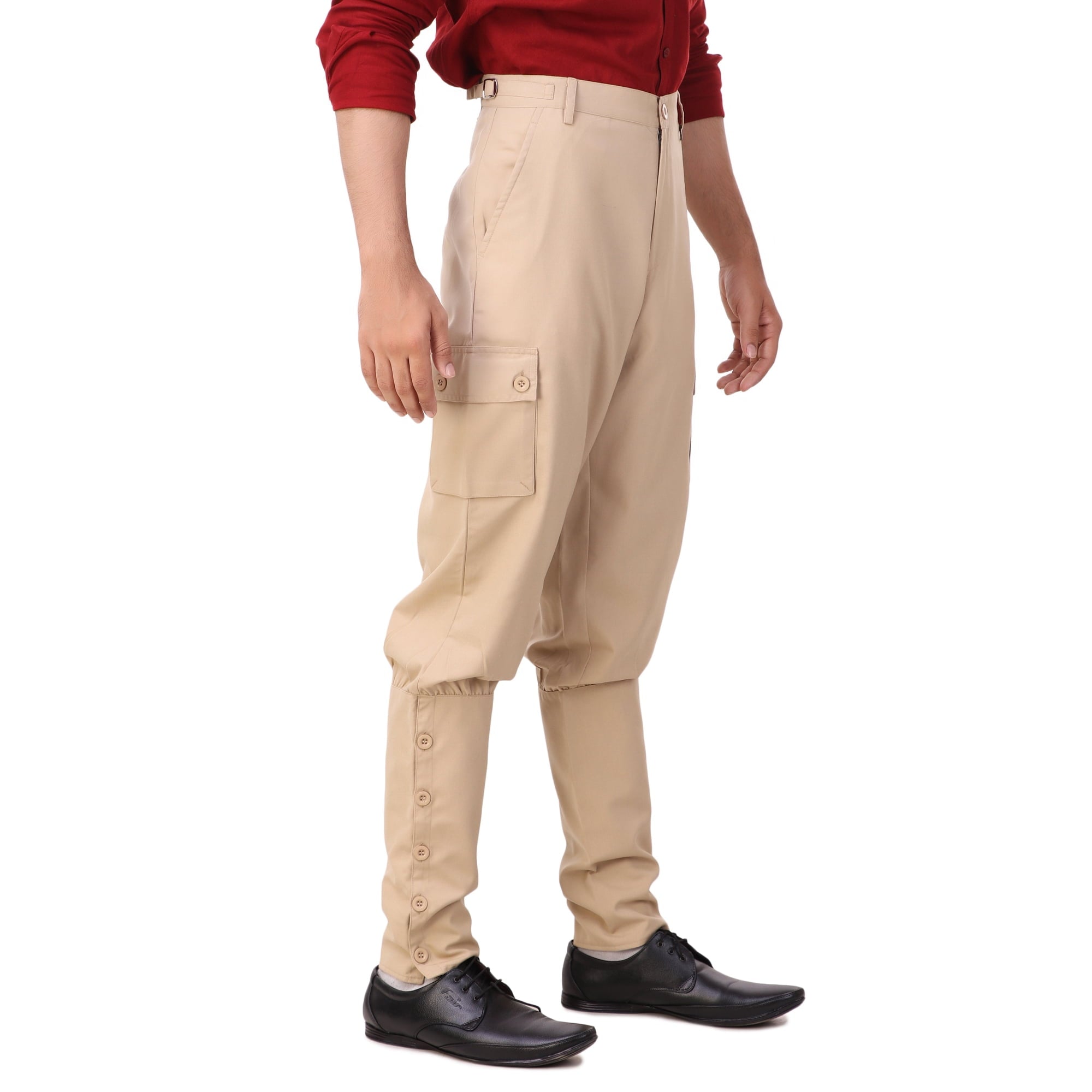 ThePirateDressing Men's Victorian Steampunk Costume Airship Pants Trousers