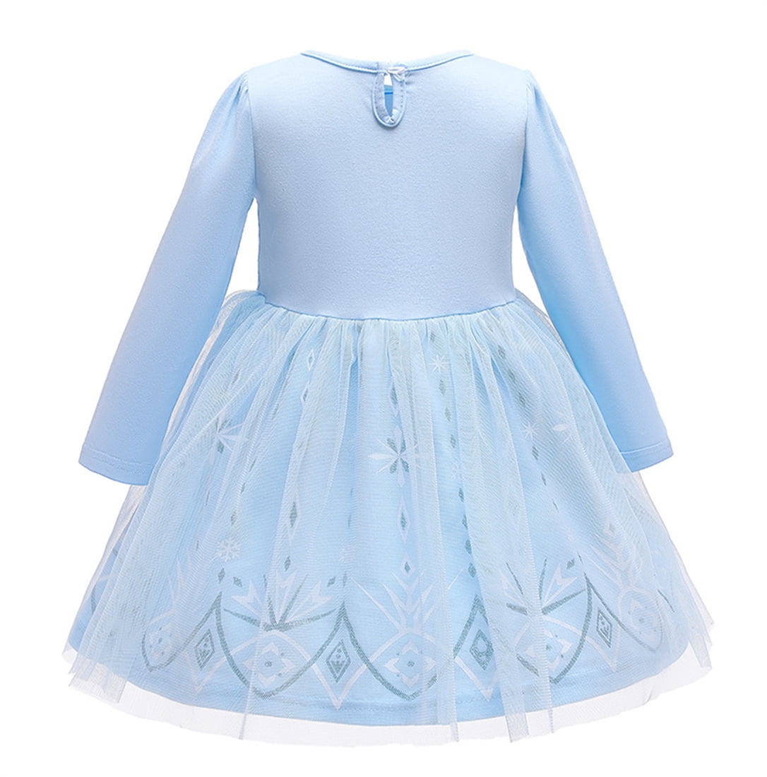 WIBACKER 1-6Y Toddler Girls Princess Costumes Dresses Fancy Dress Up Clothes for Halloween Party Cosplay, Christmas Gift
