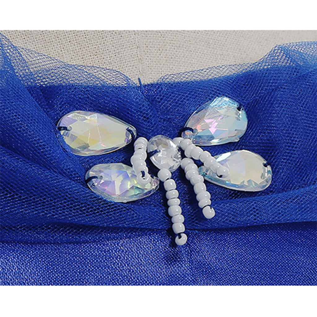 HAWEE Girls' Snow Princess Deluxe Costume Fancy Dress up with Accessories for Girls Halloween Christmas Party