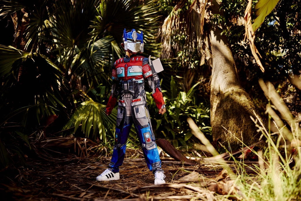 Transformers Optimus Prime Halloween Costume for Children, Boys Size S (6/7), by Disguise
