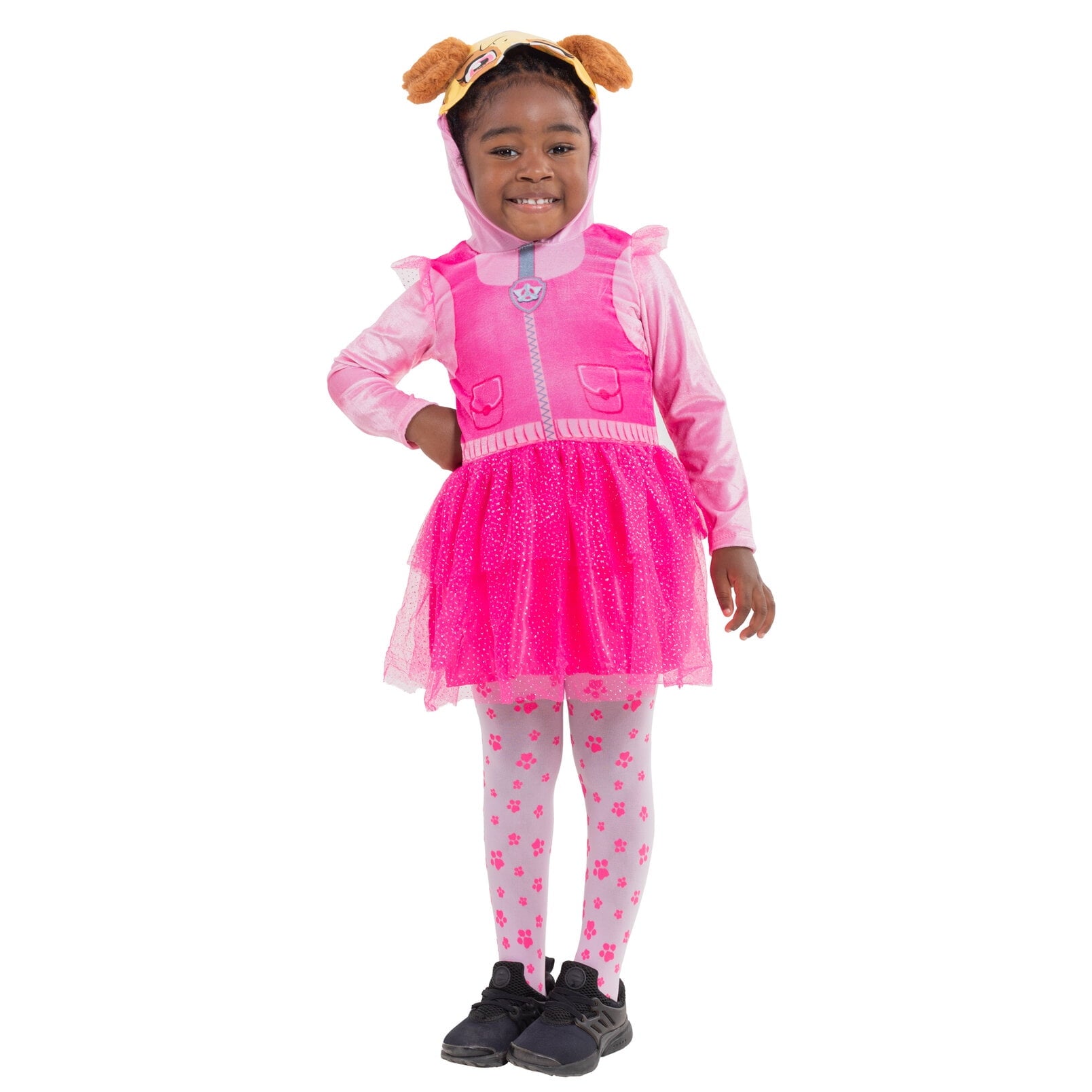 Nickelodeon Paw Patrol Skye Everest Girls Cosplay Tulle Costume Dress and Tights for toddler girls