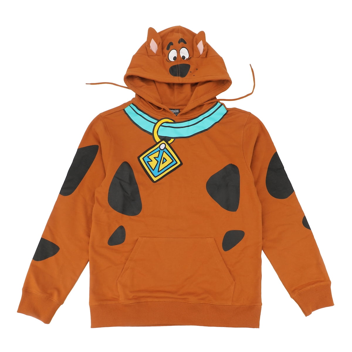 Scooby Doo Men's Character Cosplay Hoodie -XL