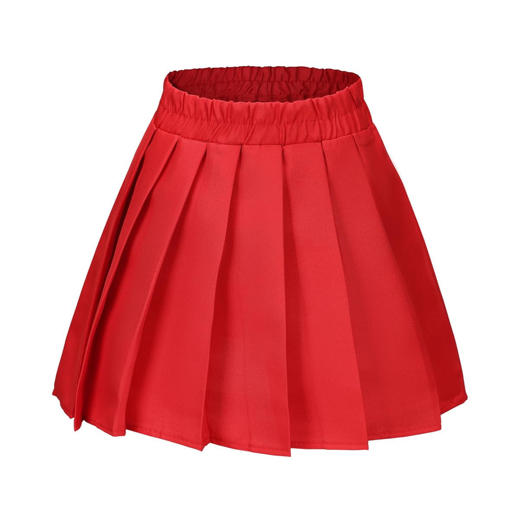 Couples Halloween Costumes for Women Velma Cosplay Outfit Orange Velma Costume with Mini Skater Skirt