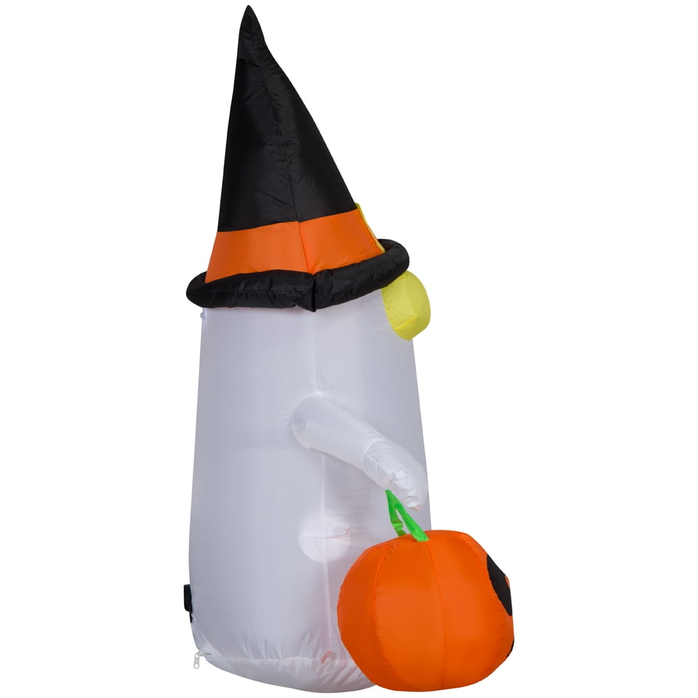 Airblown Inflatables Outdoor Ghost with Witch Hat