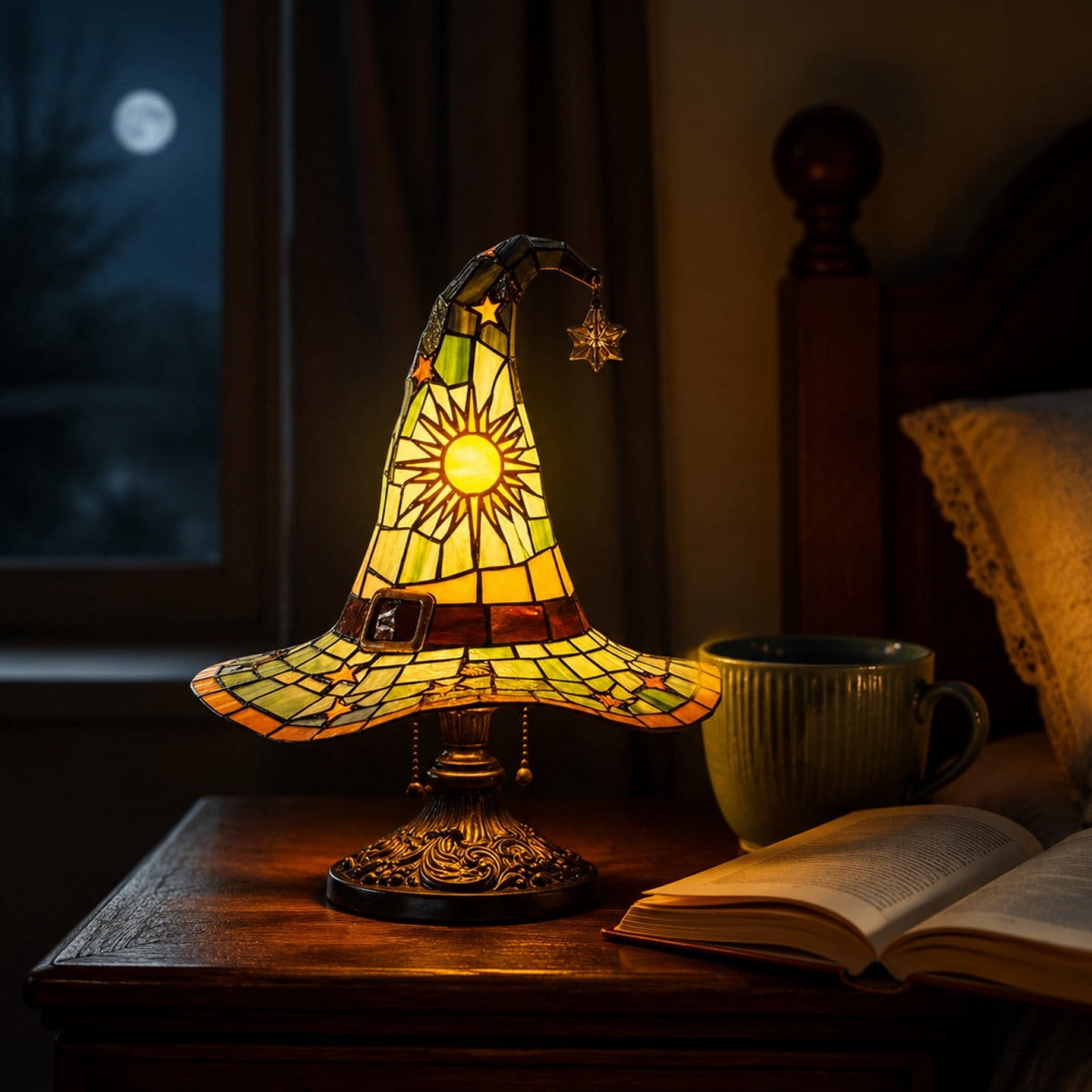 Lighted Vintage Patchwork Ghost, Rustic Farmhouse Halloween LED Light Up Ghost with Pumpkin Lantern, Spooky Cute Fall Decor for Mantel, Shelf, Tiered Tray, Entryway Porch Tabletop