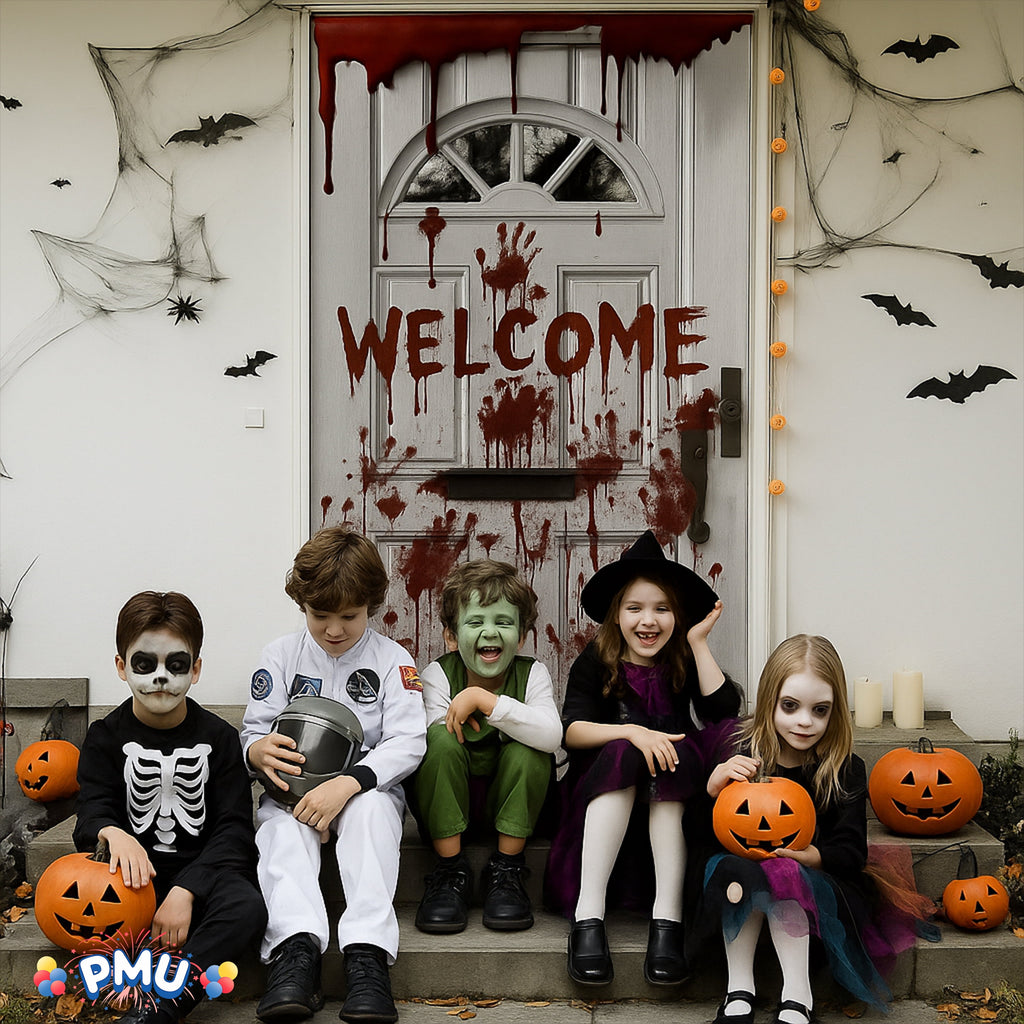 PMU Halloween Microwave Door Decoration 12in x 24in (1/pkg) Pkg/1
