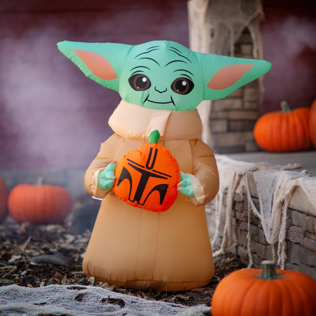 Gemmy Inflatable Star Wars The Child Halloween Decoration - 42 in