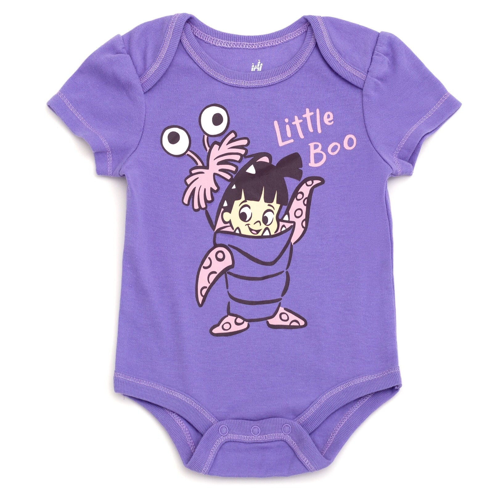 Disney Winnie the Pooh Baby Boy or Girl 2-Piece Cosplay Bodysuit and Hat Set Light Blue Eeyore