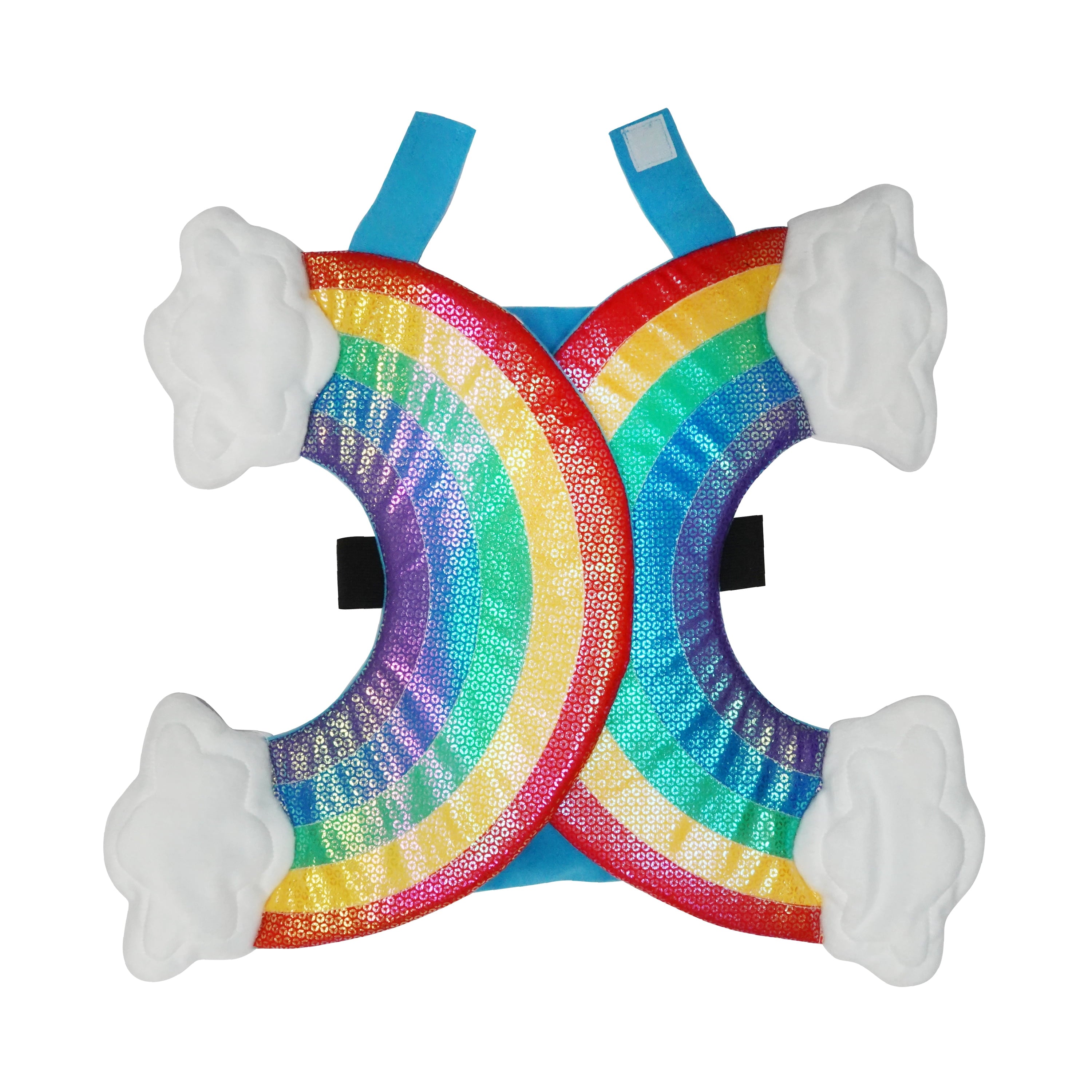Best Furry Friends Costume for Dogs or Cats, Rainbow, X-Small