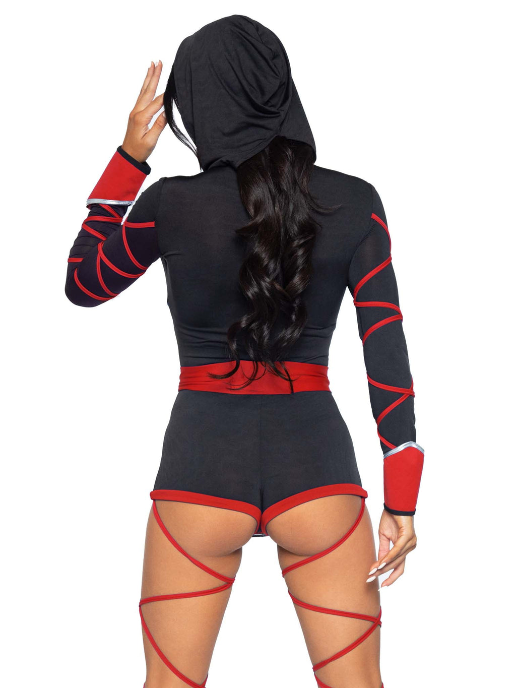 Leg Avenue Dragon Ninja Women's Fancy-Dress Costume for Adult, 1X