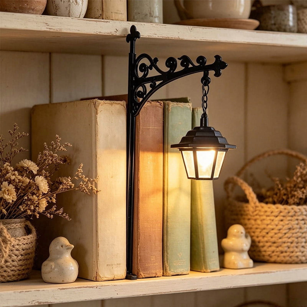 Halloween Ghost Library Lantern Decorative Bookshelf Lighting, Reading Book Shelf Lights for Study Reading Corner Home Library Gift for Book Lovers Bookworms