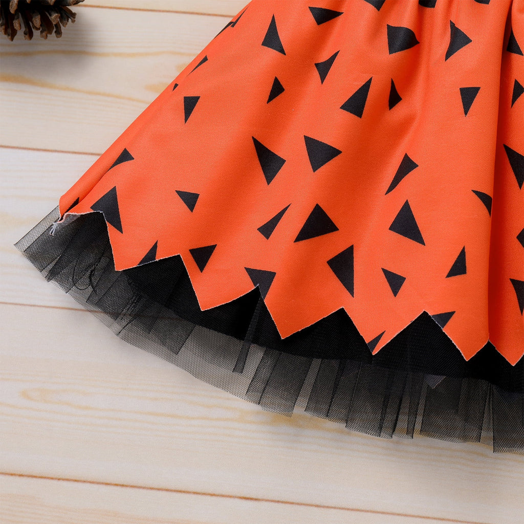 Kids Baby Bam Bam Costume Flintstone Costume Caveman Cavegirl Historical Stone Age Themed Birthday Outfit for Girls Boys Halloween Cosplay Dress Up Photo Shoot 2-3 Years Girl - Orange