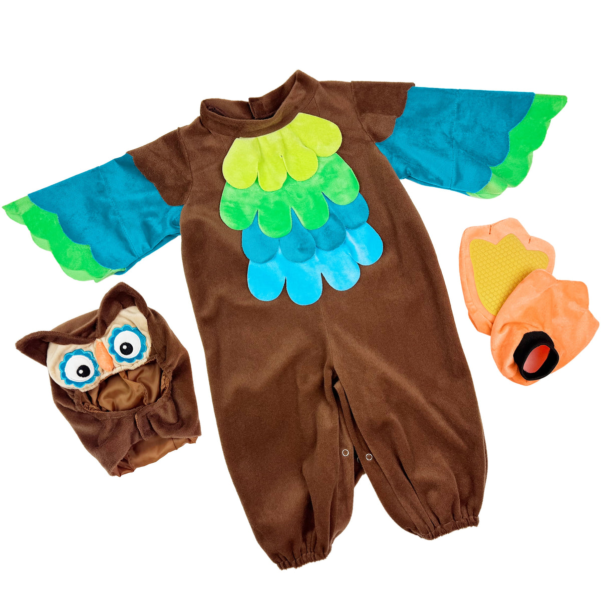 Baby Owl Halloween Costume for Infant, Size 6-12M, by Way to Celebrate