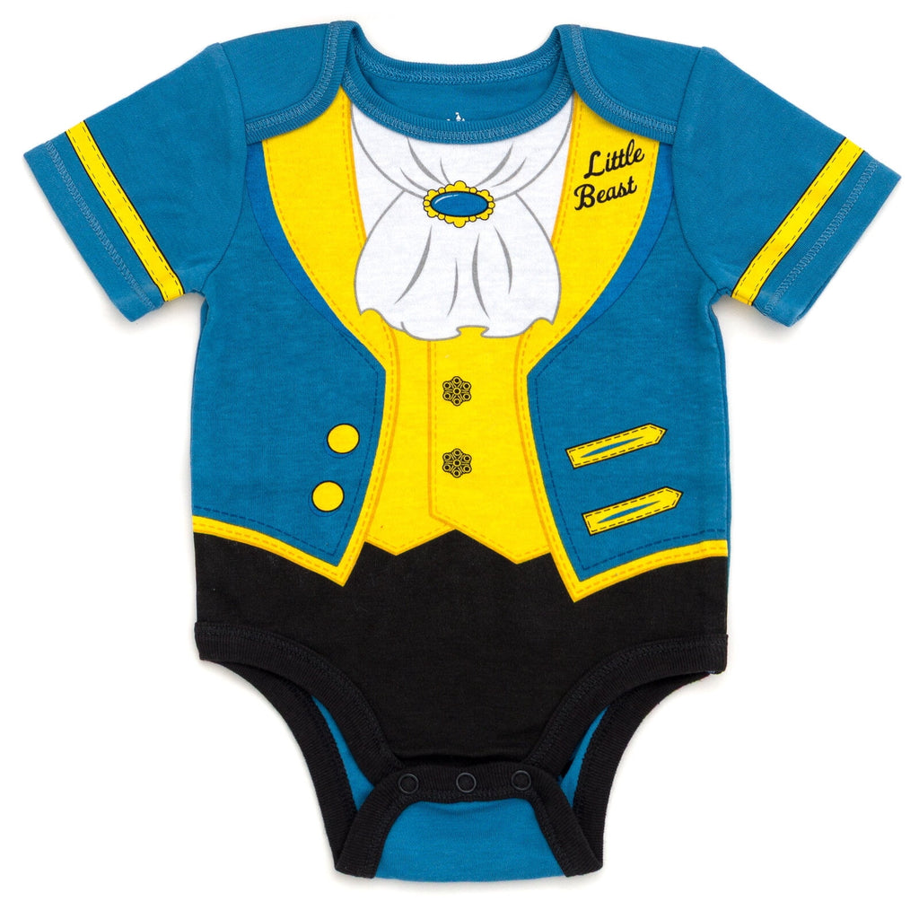 Disney Winnie the Pooh Baby Boy or Girl 2-Piece Cosplay Bodysuit and Hat Set Light Blue Eeyore