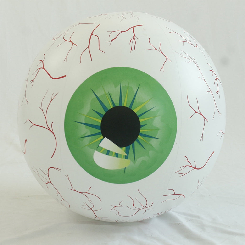 Kdkad Halloween Inflatables Large Set of Eyes Decoration, 23.6 Inch Large LED Glowing Eyes Inflatable Set, Blow Ups Eyes for Yard Horror Parties & Blow-Up Displays