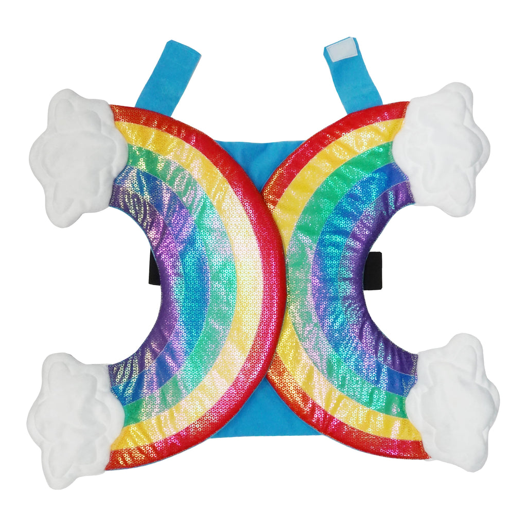 Best Furry Friends Costume for Dogs or Cats, Rainbow, X-Small