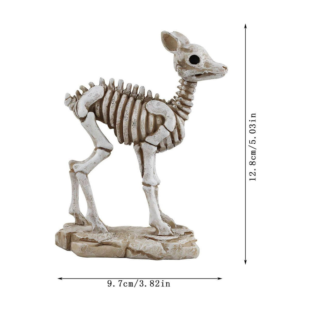 amlbb Halloween Decoration Halloween Skeleton Horror Decorations Simulation Animals Skeleton Ornaments Bar Decoration Frogs Skeleton on Clearance