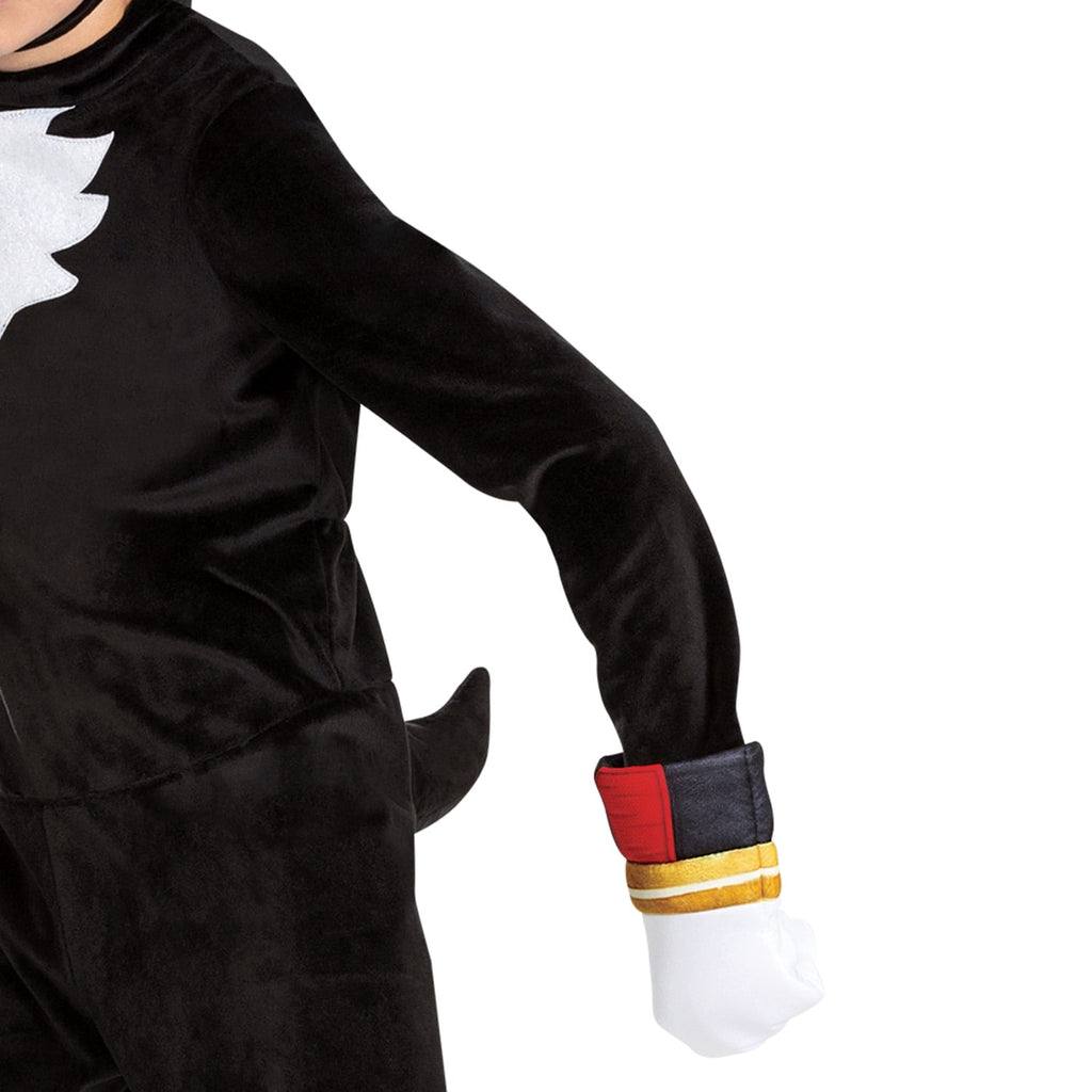 Disguise Boys' Sonic The Hedgehog 3 Shadow The Hedgehog Deluxe - Size 10-12 - Black