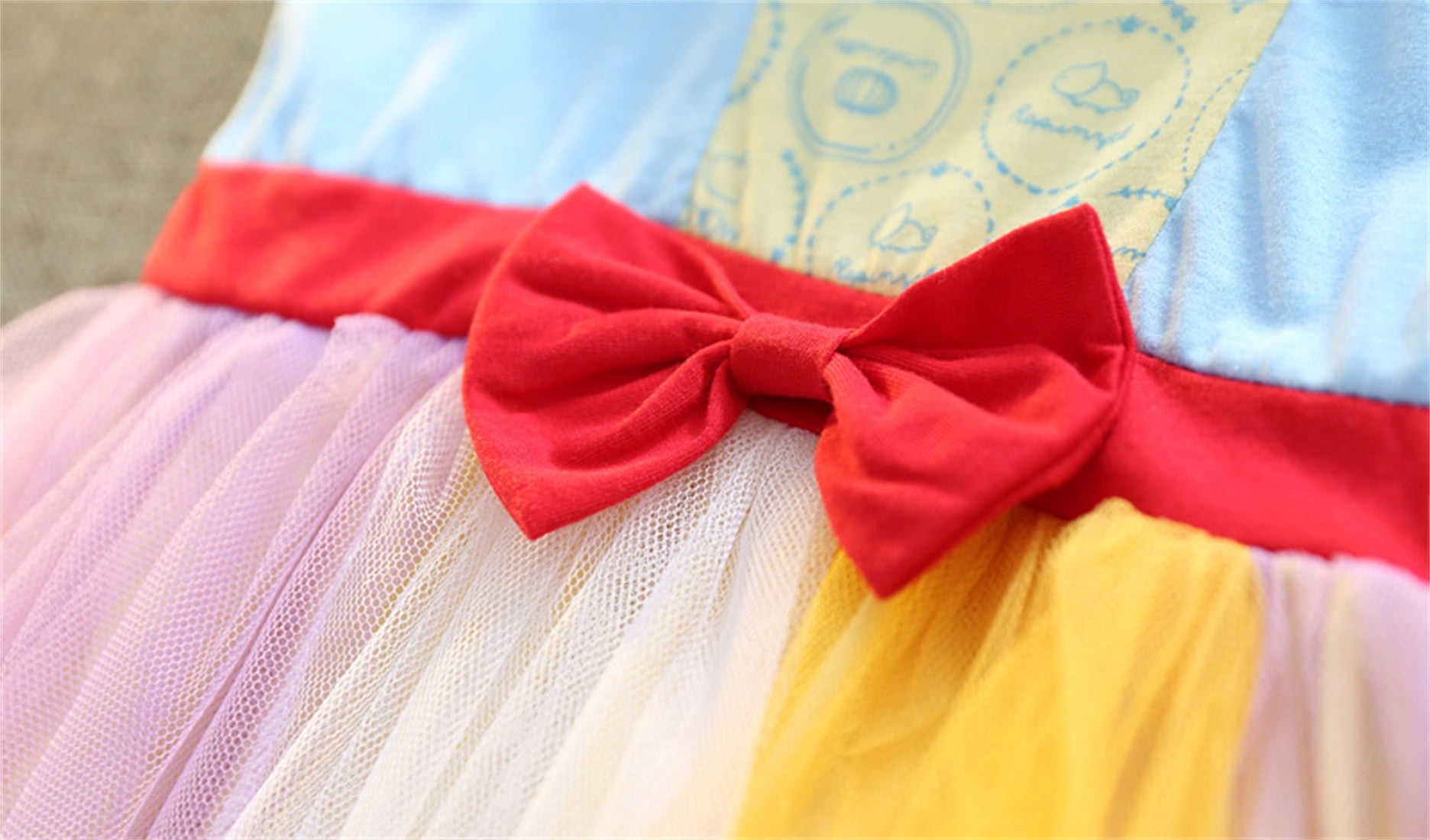 WIBACKER 1-6Y Toddler Girls Princess Costumes Dresses Fancy Dress Up Clothes for Halloween Party Cosplay, Christmas Gift