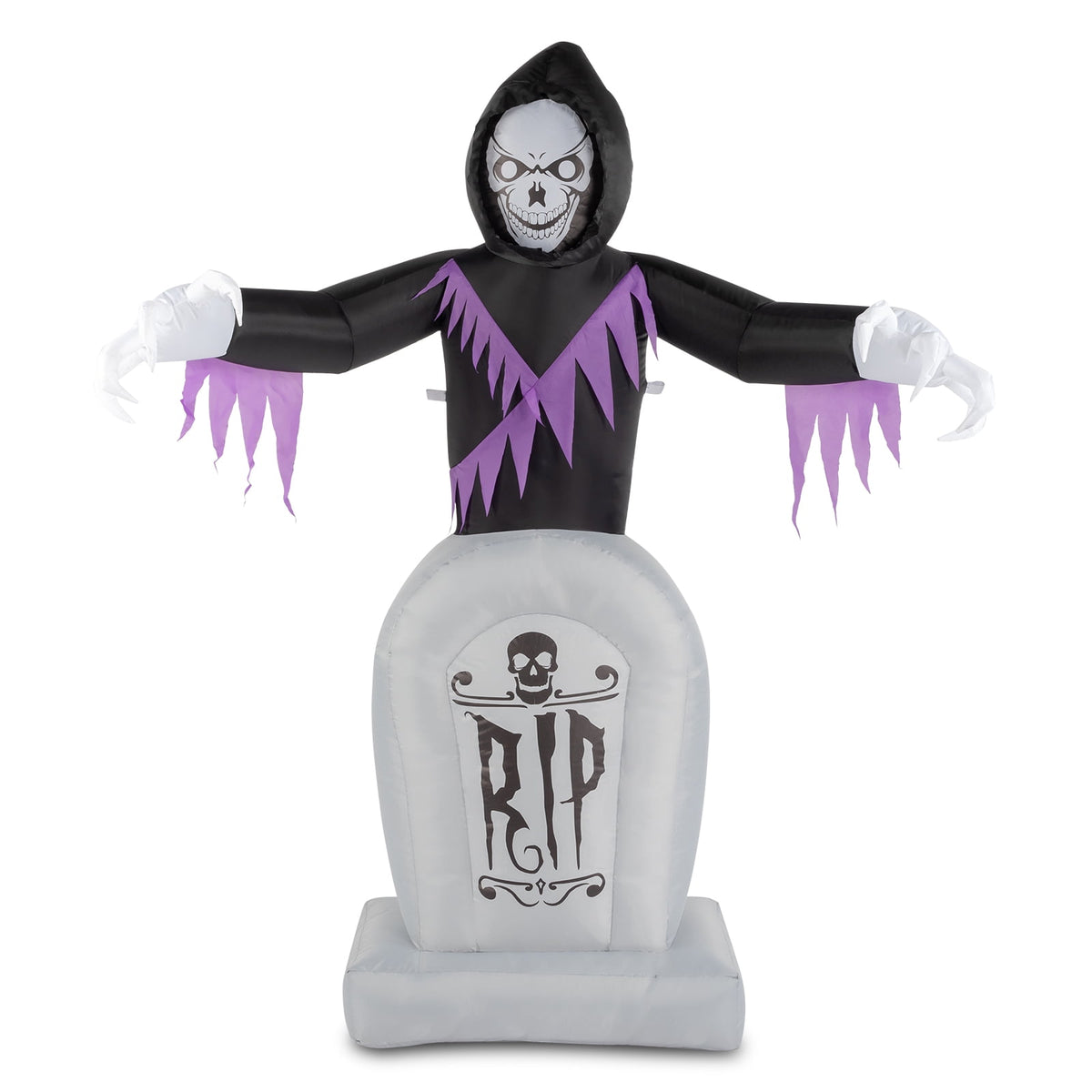 UBesGoo Inflatable Halloween Decoration 6 FT Reaper for Halloween Party Outdoor, Yard, Garden, Lawn Decorations