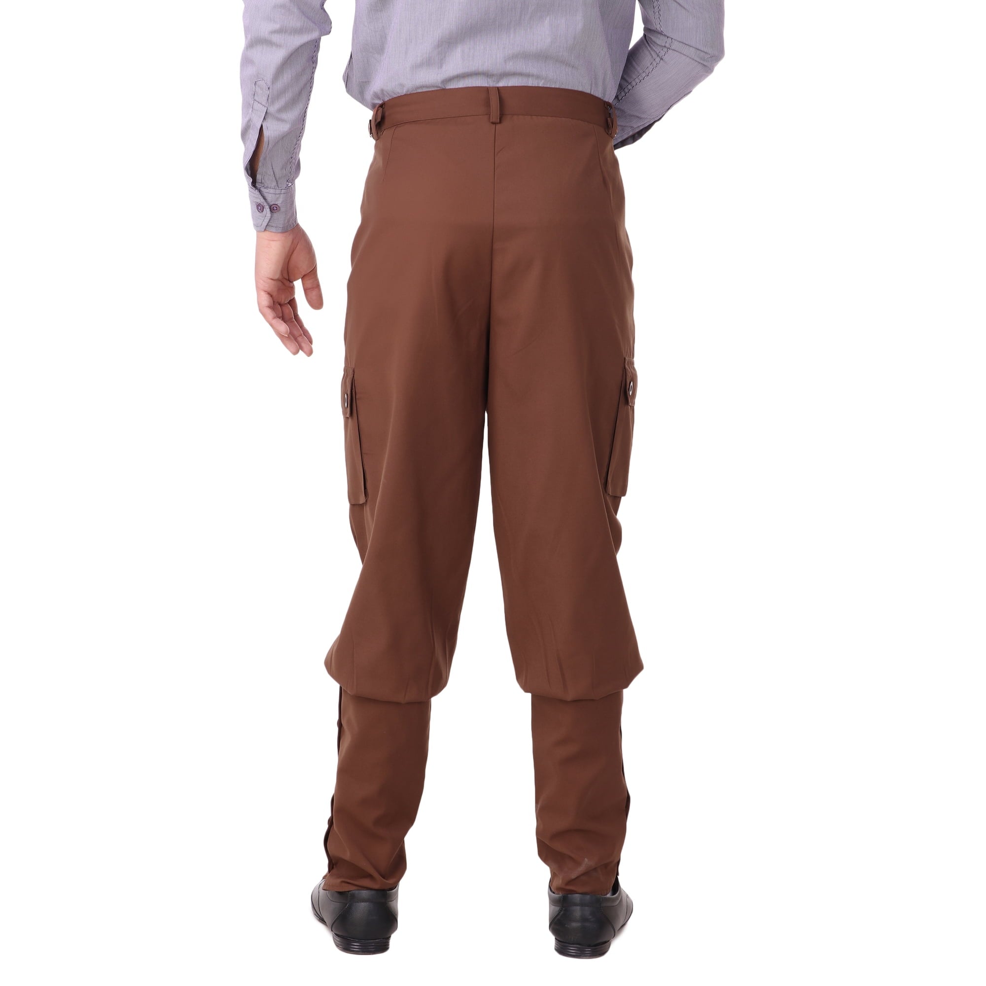 ThePirateDressing Men's Victorian Steampunk Costume Airship Pants Trousers