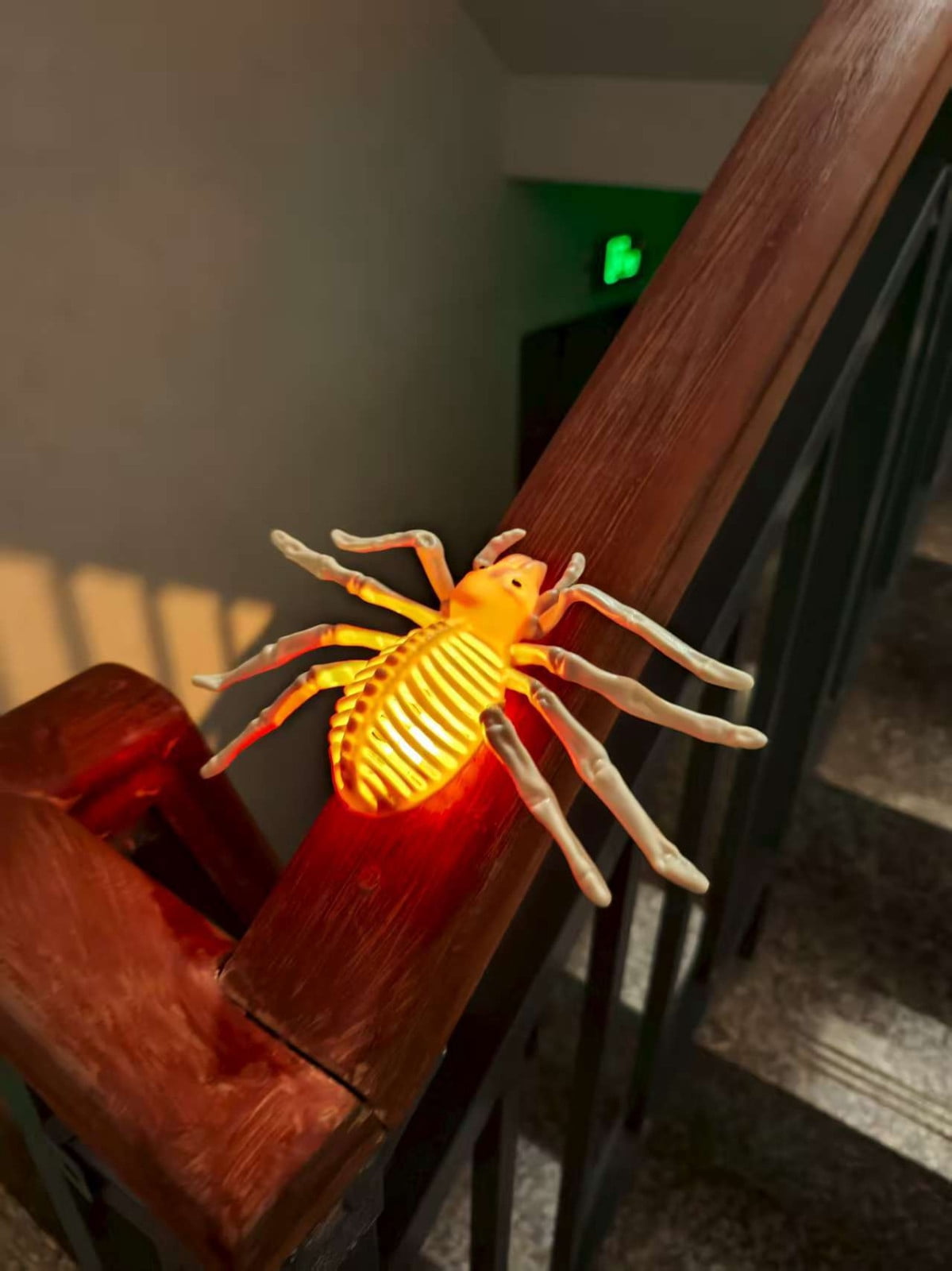 amlbb Halloween Decoration Halloween Skeleton Horror Decorations Simulation Animals Skeleton Ornaments Bar Decoration Frogs Skeleton on Clearance