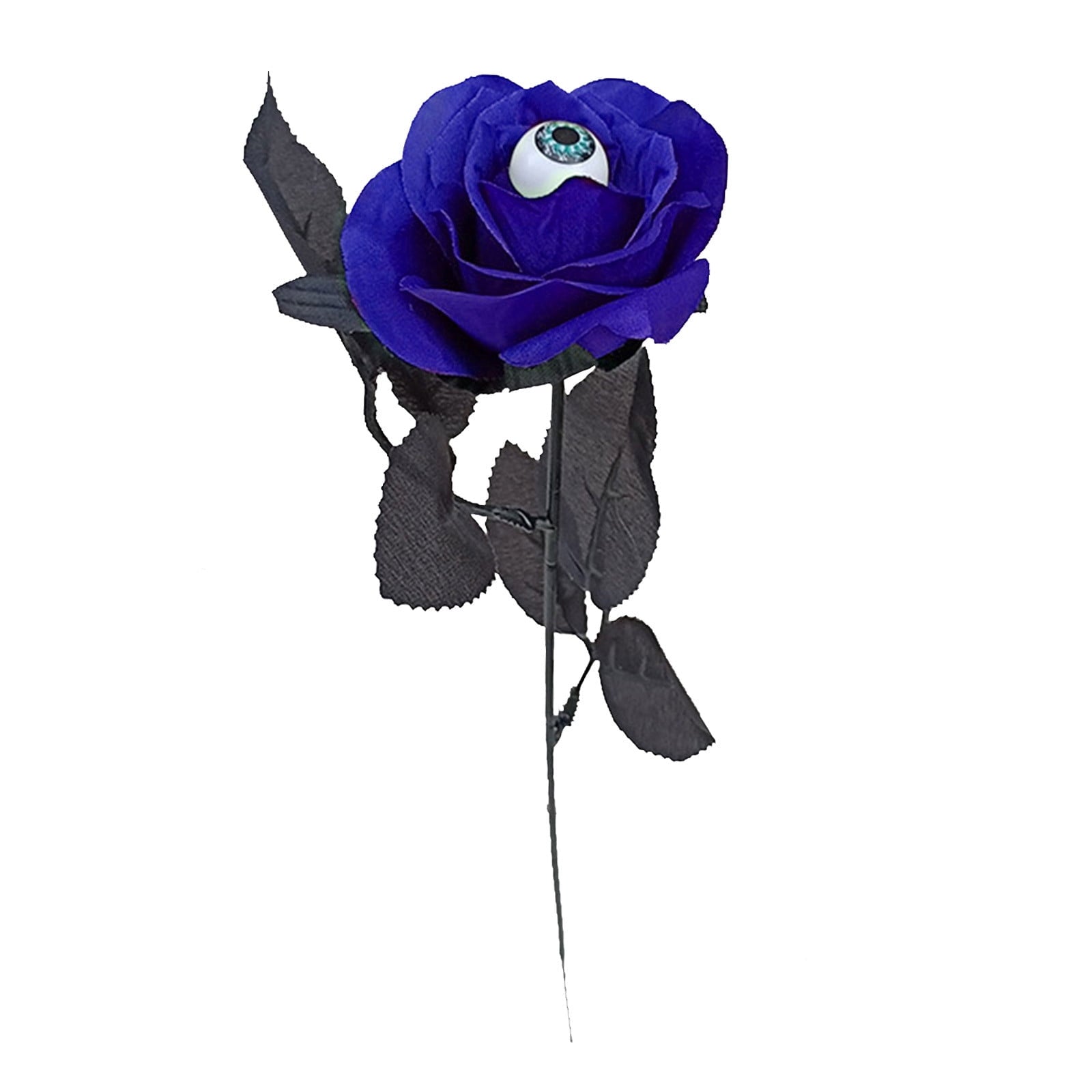 Feltree Halloween Decorations 10 Pieces Faux Rose With Eyeballs Halloween Faux Eyeball Flowers Faux Gothic Rose Bushes For Halloween Party Home Decorations