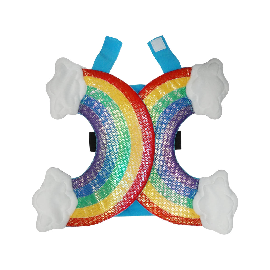 Best Furry Friends Costume for Dogs or Cats, Rainbow, X-Small