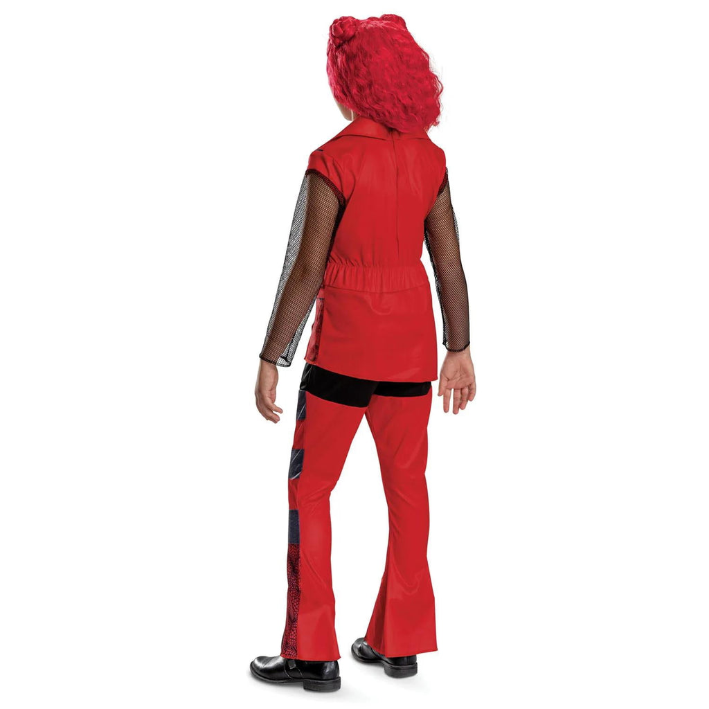 Disguise Girls' Disney's Descendants 4: Rise of Red Classic Red Costume - Size 10-12