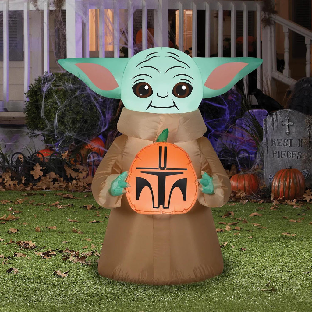 Gemmy Inflatable Star Wars The Child Halloween Decoration - 42 in