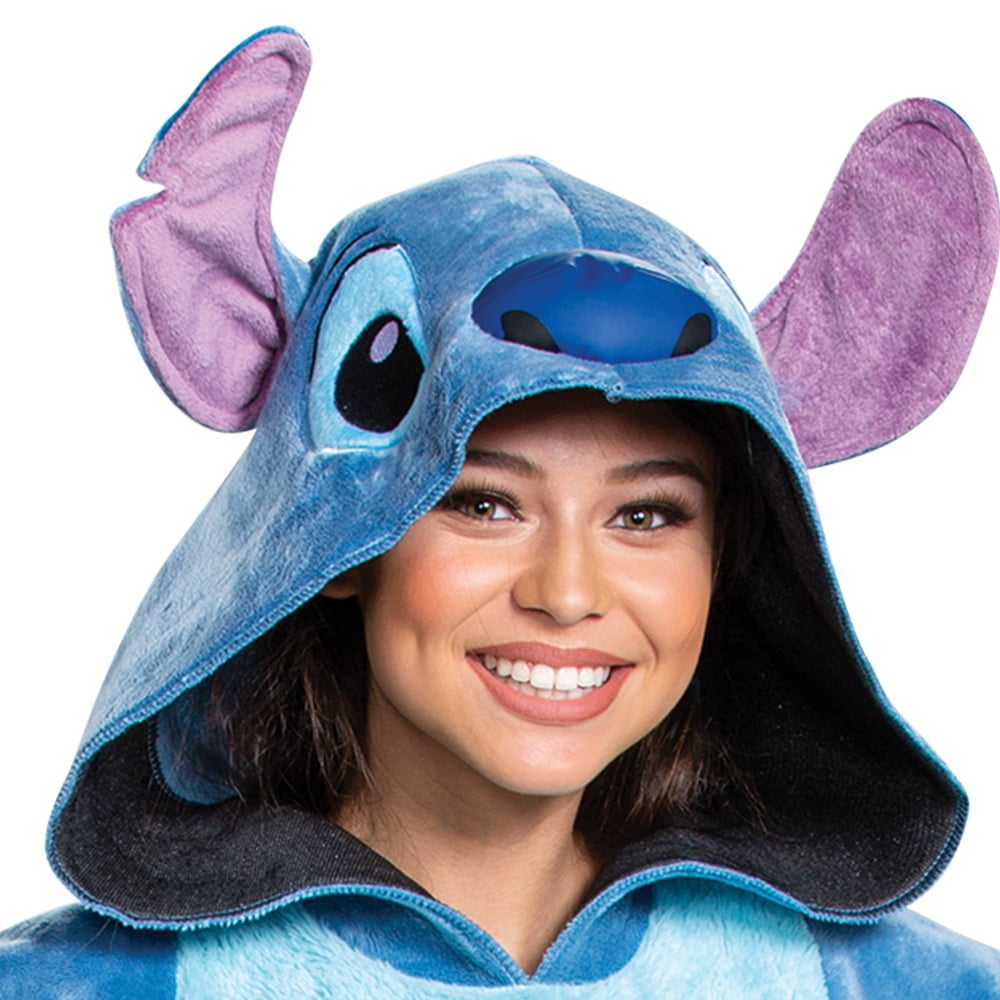 Disney Lilo & Stitch 'Stitch' Jumpsuit Halloween Costume for Adults, Mens Size L (36/38), by Disguise