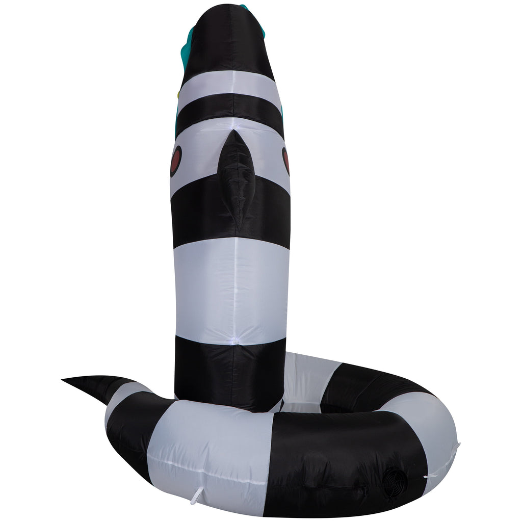 Airblown Halloween Light Beetle Juice Sandworm Medium Warner Bros. 4.5 ft Inflatable