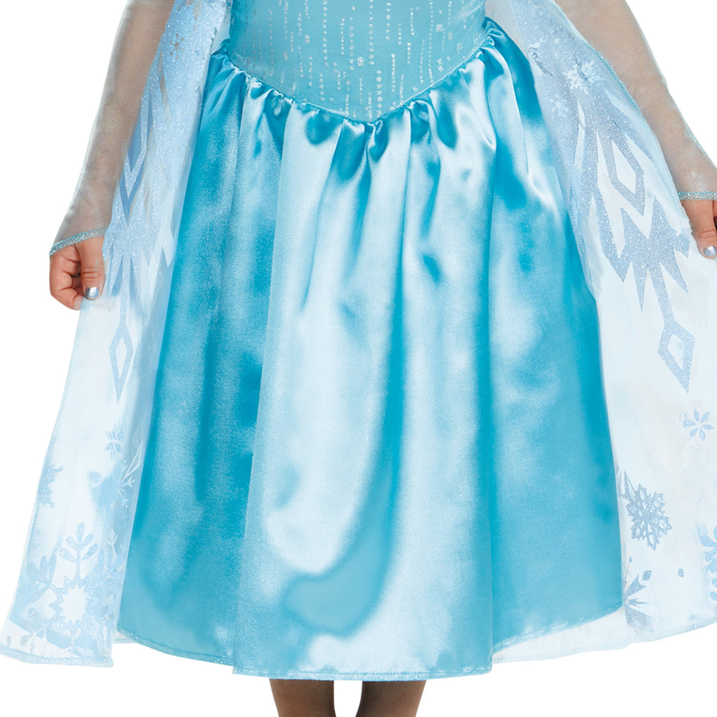 Disney Frozen Elsa Halloween Costume for Children, Toddlers Size 3T-4T, by Disguise