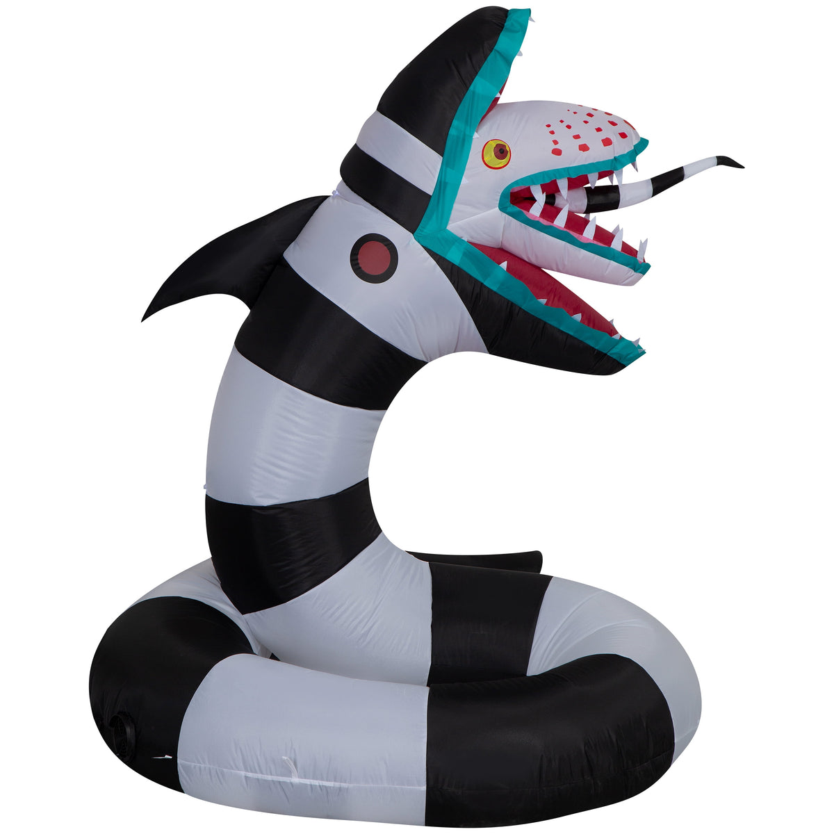 Airblown Halloween Light Beetle Juice Sandworm Medium Warner Bros. 4.5 ft Inflatable